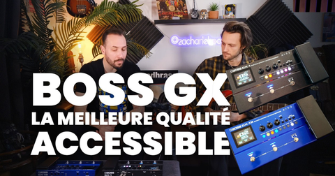 Boss GX-1 y GX-1B: estos multiefectos transformarán tu sonido