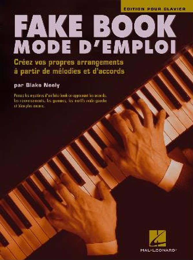 Neely Blake - Fake Book Mode D'emploi - Clavier