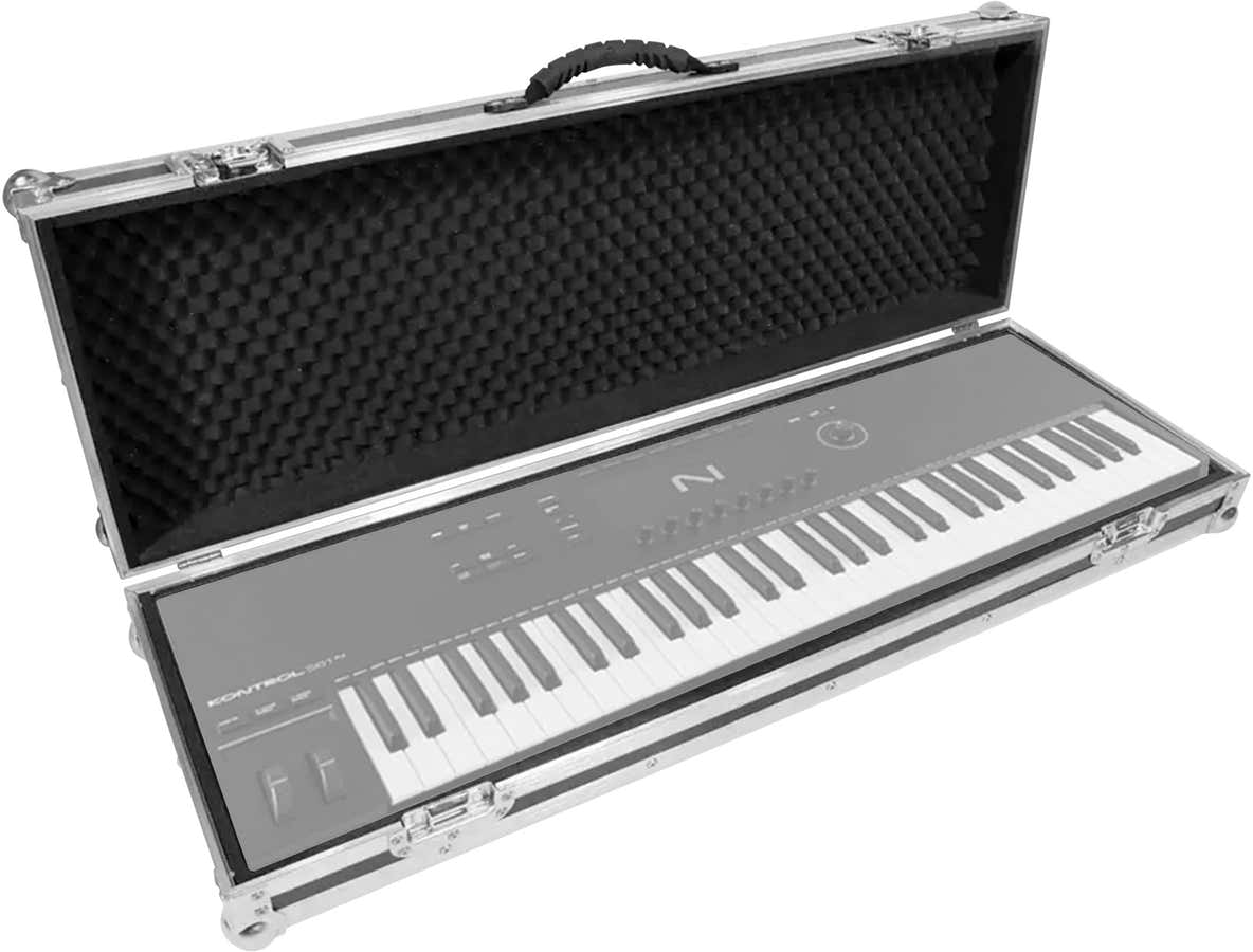 Funda para teclado WALFCCLAV61KTRLS61 Negro