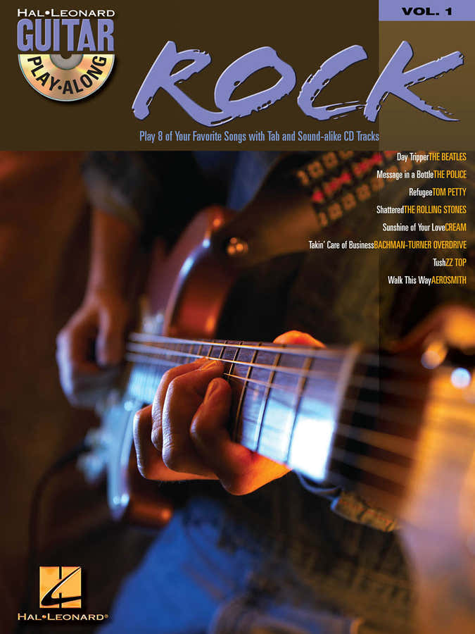 Guitar Play Along Vol.01 - Rock + Audio En Ligne - Guitar Tab