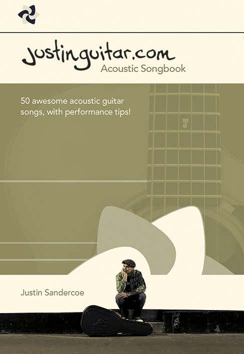 Justin Sandercoe - The Justinguitar.com Acoustic Songbook - Guitar