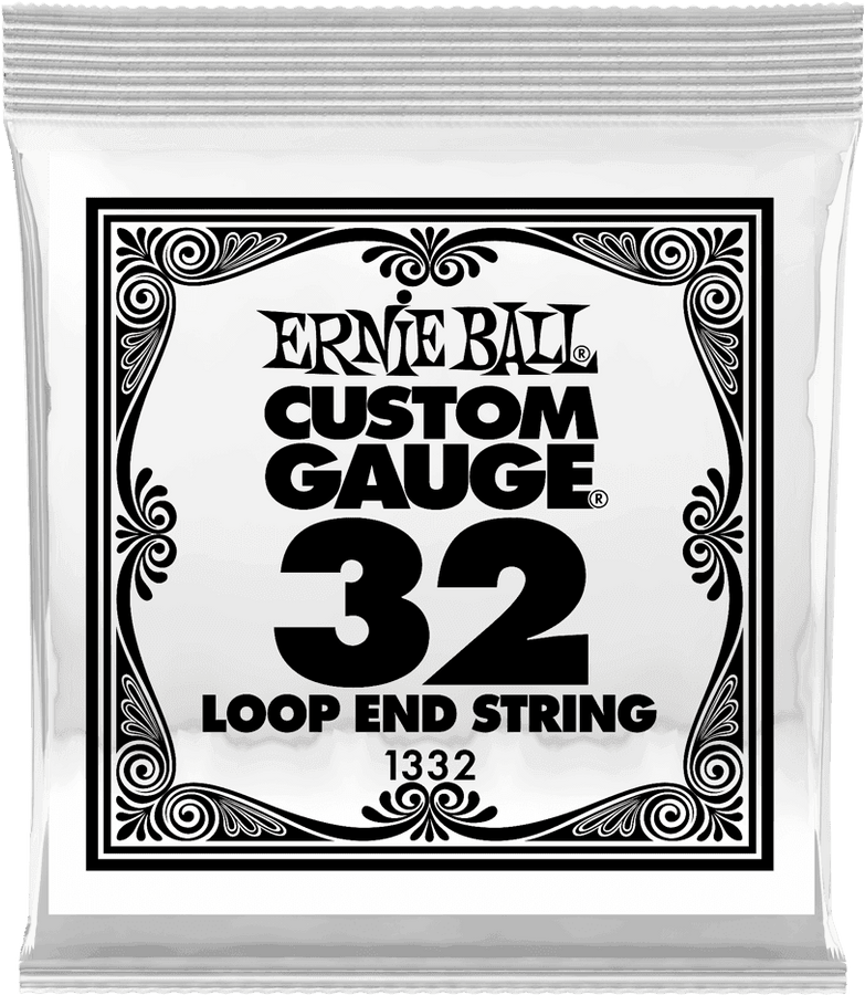 .032 LOOP END STAINLESS STEEL WOUND BANJO OR MANDOLIN GUITAR STRINGS