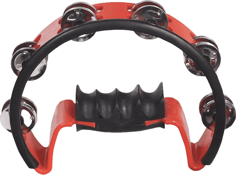 PTM-50SHR ULTRA GRIP TAMBOURINE WITH STEEL JINGLES