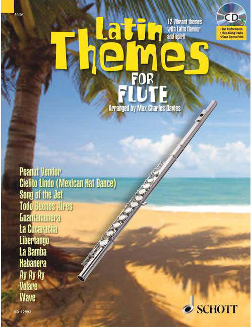 Latin Themes For Flute - Flute