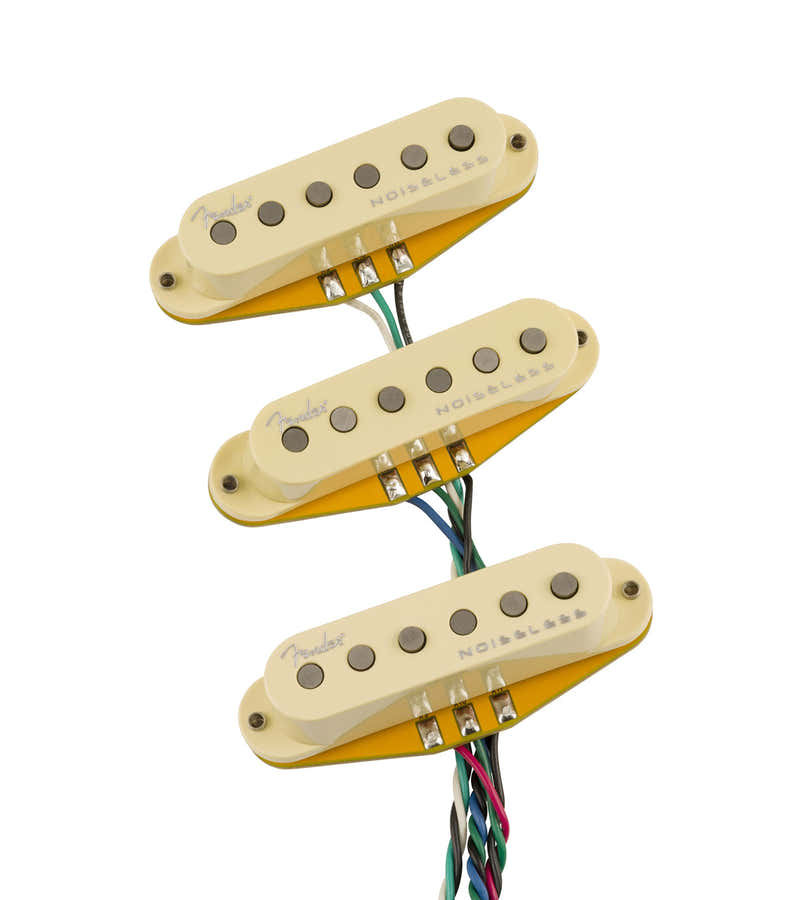 CUSTOM ML ULTRA NOISELESS SINGLE-COIL STRATOCASTER PICKUP SET