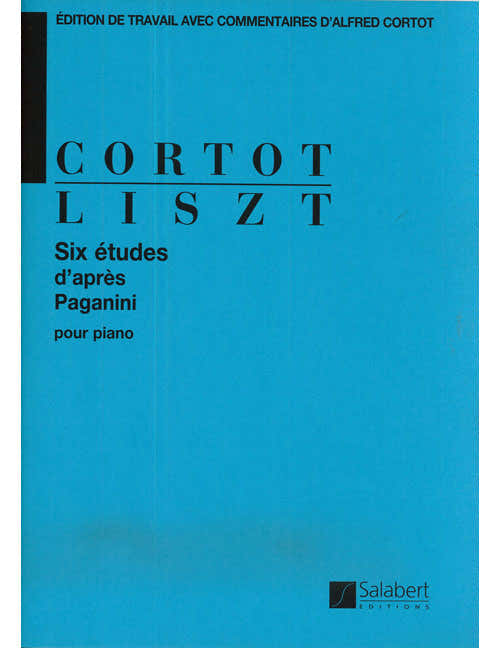 LISZT - 6 ETUDES D'APRES PAGANINI - PIANO