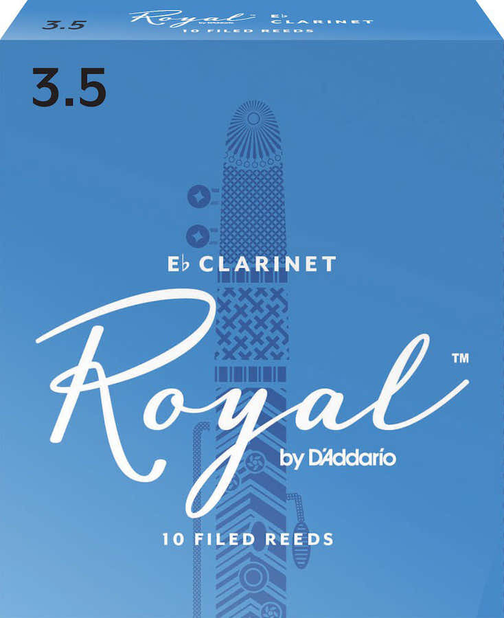 RBB1035 - RICO ROYAL CANAS CLARINETE Mi Bemol FORCE 3.5 BOX OF 10
