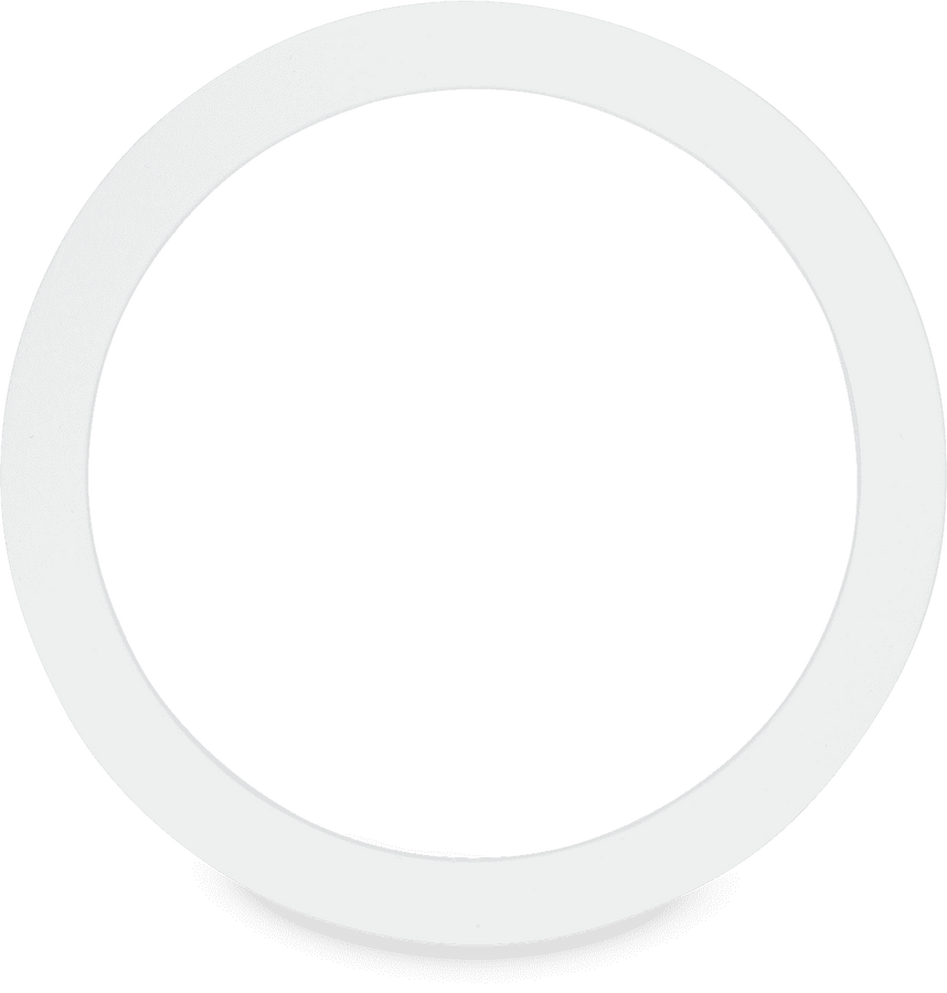 Orificio 4" Blanco