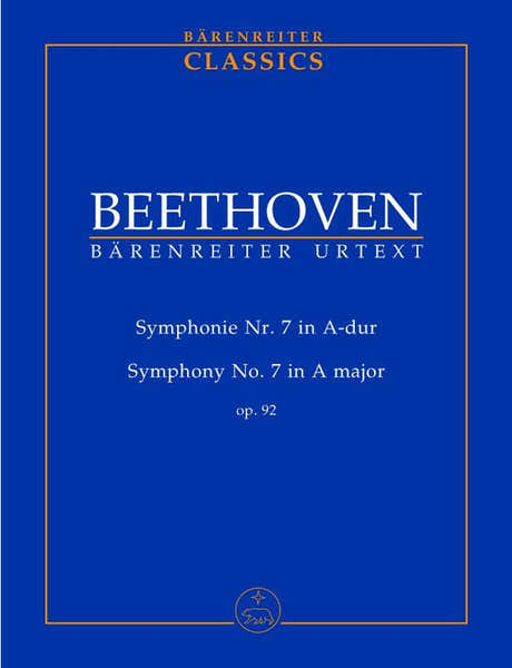Barenreiter Beethoven L.von - Symphonie N°7 En La Majeur Op.92 - Conducteur Poche