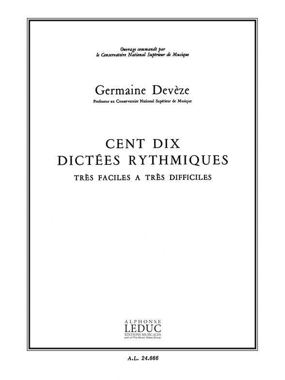DEVEZE - 110 DICTADOS RÍTMICOS