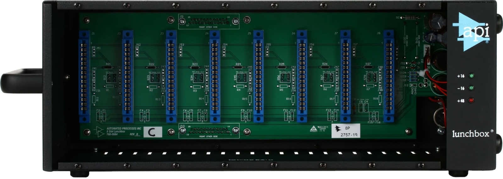 500-8P rack de 8 ranuras