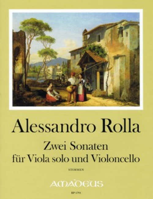 Rolla A. – Dos sonatas – Viola y violonchelo