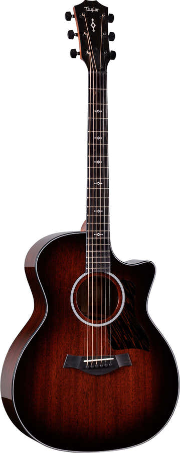 324ce Next Generation tapa de caoba tropical Shaded Edgeburst Grand Auditorium