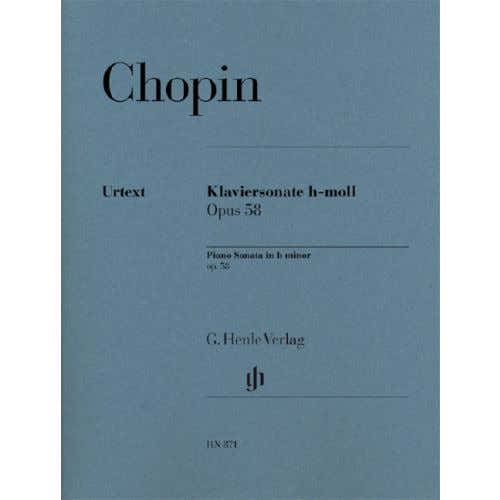 Chopin F. - Sonata para piano en si menor Op. 58