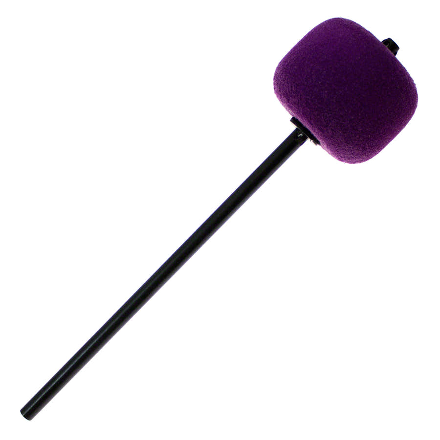 206CKP Maza de pedal de bombo Fieltro Violeta Varilla Negra