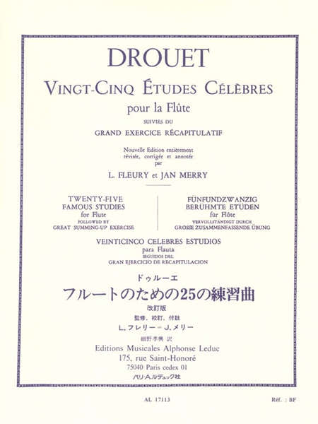 25 Etudes célèbres