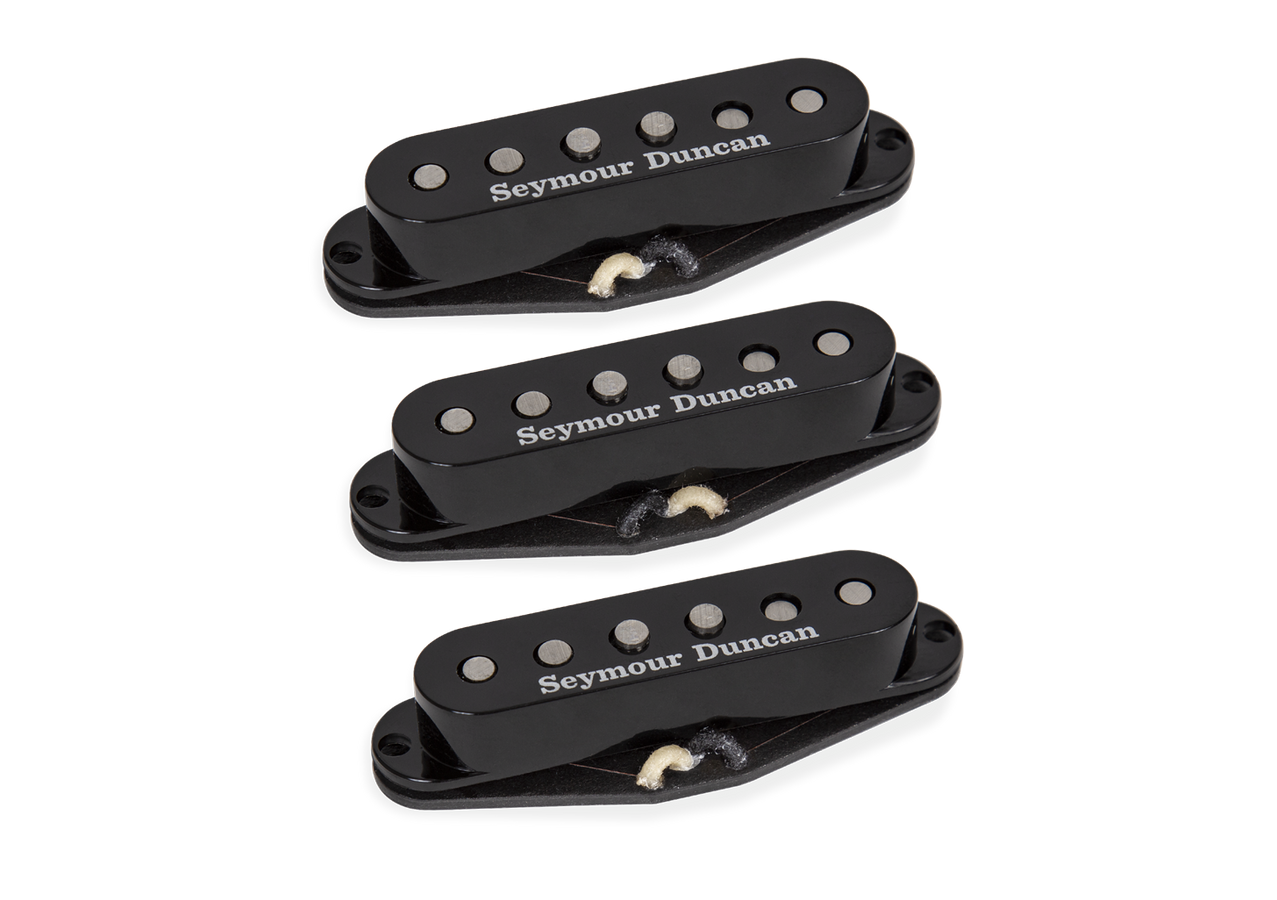 SCOOPED STRATOCASTER KIT CAPOTS BLACK