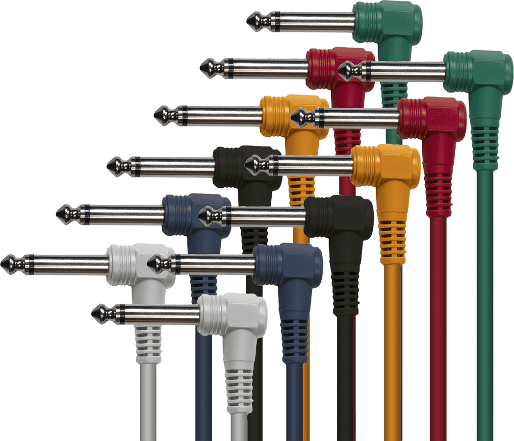 Cable Jack Acodado Mono M Jack Acodado Mono M 6 CM - Lote de 6