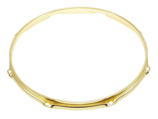 Sparedrum Aro de Tambor 12" 8 Tensores Dorado Super Triple Flange 2.3mm