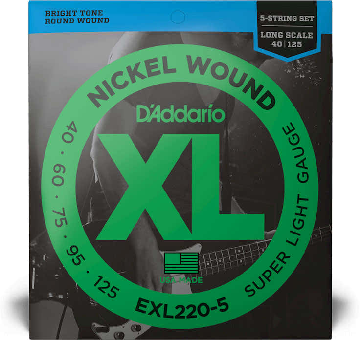 EXL220-5 Entorchado de níquel escala larga superligero 5C 40-125