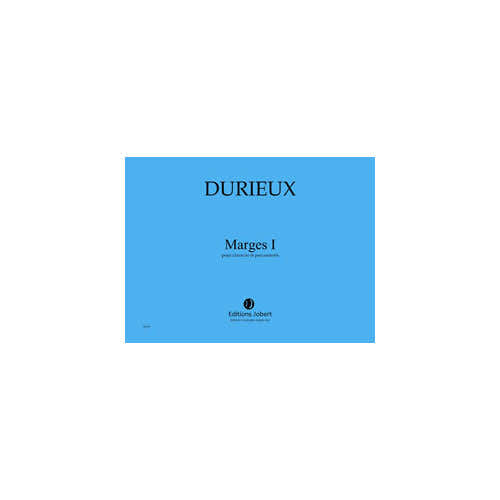 Durieux - Marges I - Clavecin et Percussions