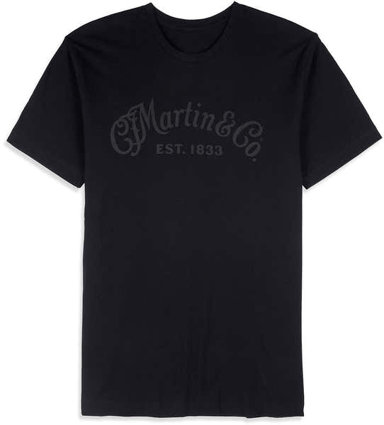 C.F. Martin & Co T-shirt Tone-on-Tone black M