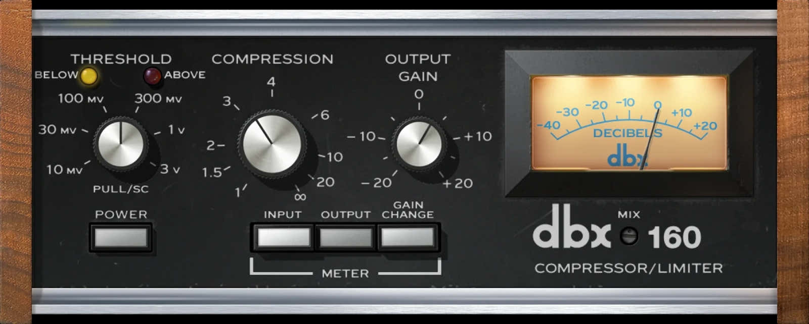 UAD DBX 160 Compresor / Limitador