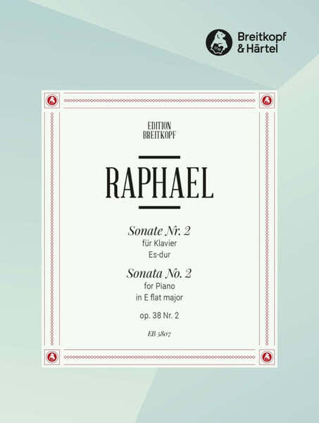 Raphael Gunter - Sonate Nr. 2 Es-Dur Op. 38/2 - Piano