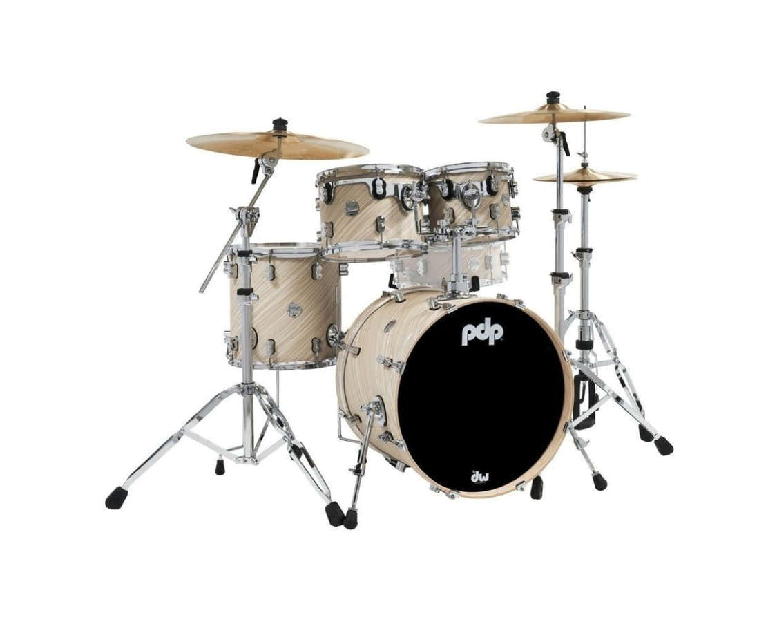 SHELL SET CONCEPT MAPLE FINISH PLY CM4 KIT 20" TWISTED IVORY PDCM20FNTI