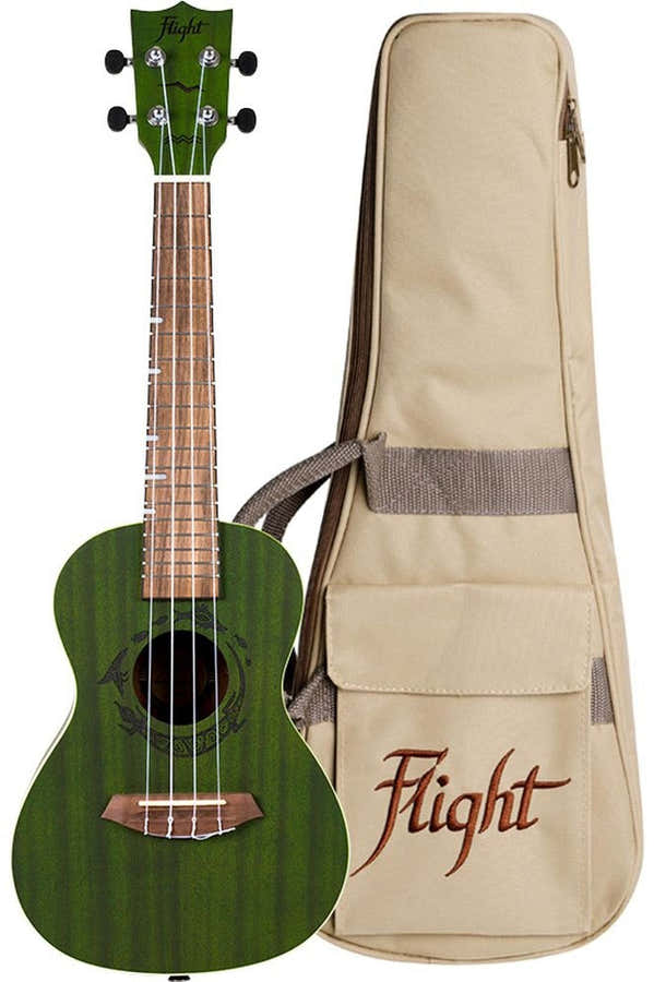 Flight: Gemstone DUC380 Concert Ukulele - Jade -