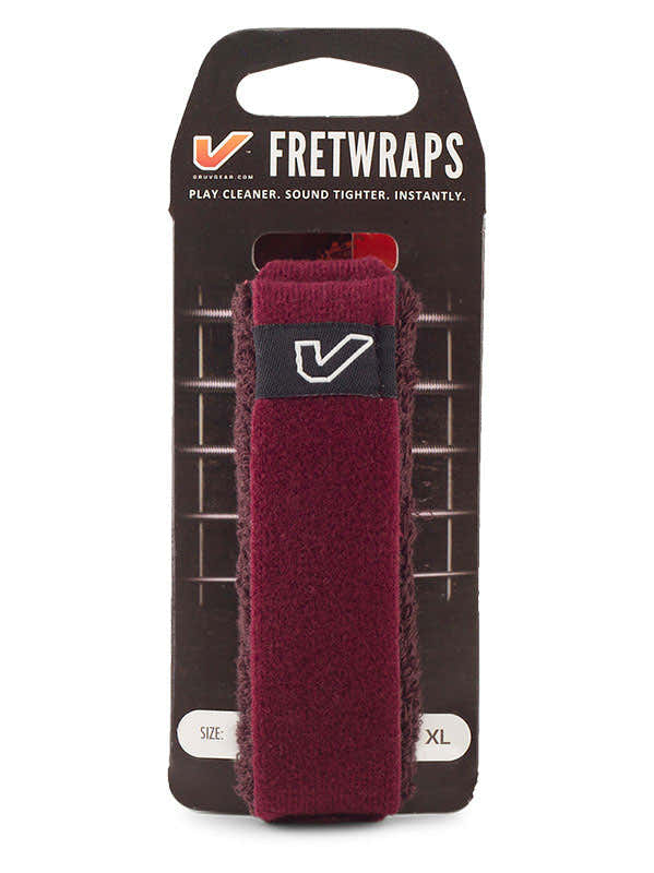 FretWraps Vino burdeos - Extra grande