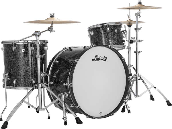 Ludwig Drums Ln34433Txa8 - Neusonic 24" Pro Beat - Ebony Pearl