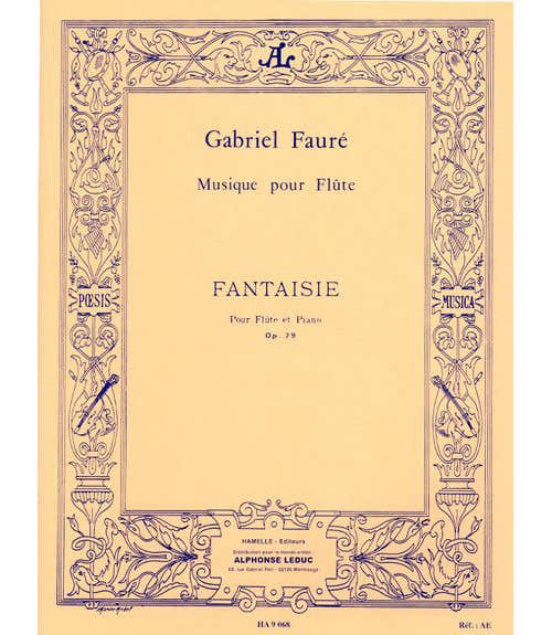 FAURE G. - FANTAISIE OP.79 - FLUTE PIANO