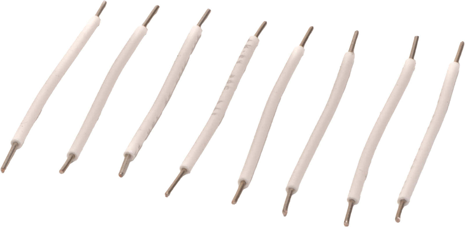 Cable pelado precortado 2 - Blanco