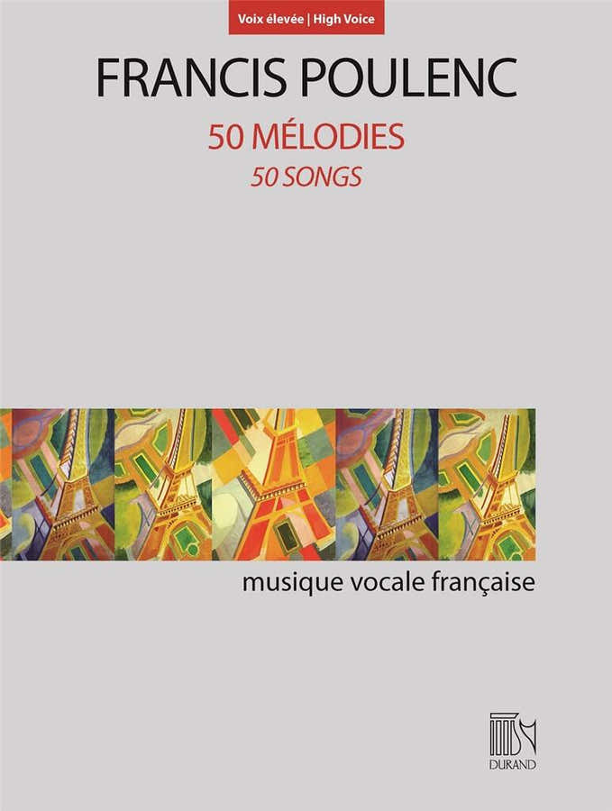 Poulenc F. - 50 melodías - Voz aguda