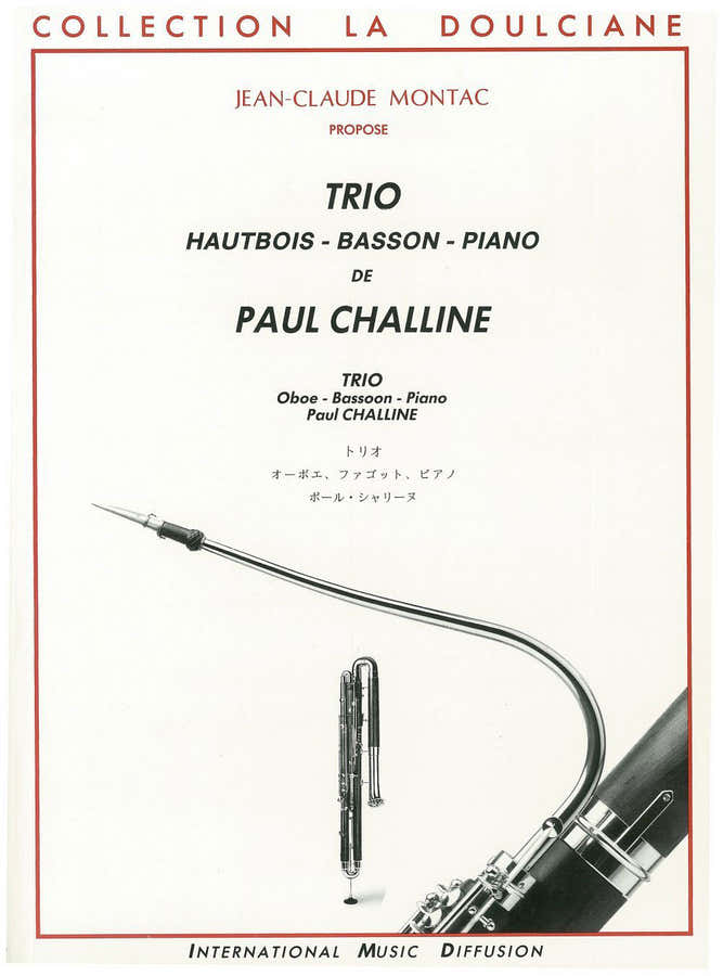CHALLINE P. - TRIO - HAUTBOIS BASSON ET PIANO