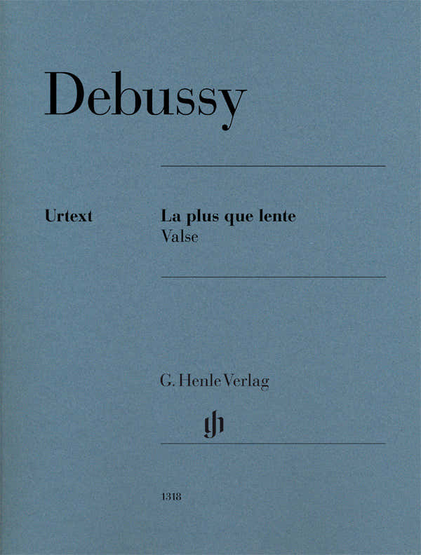 Debussy Claude - La Plus Que Lente - Valse - Piano
