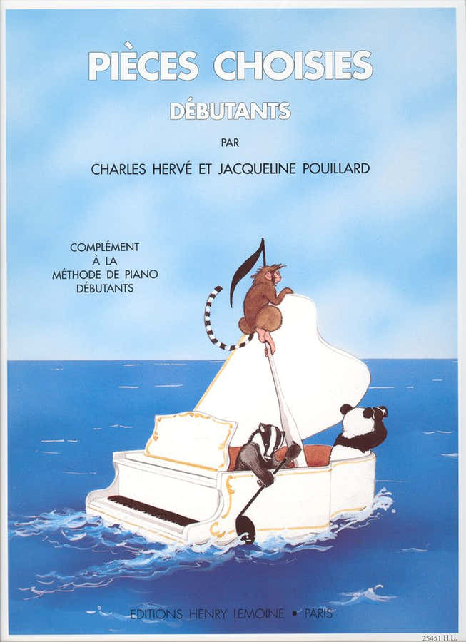 Herve C. / Pouillard J. - Piezas seleccionadas para principiantes - Piano