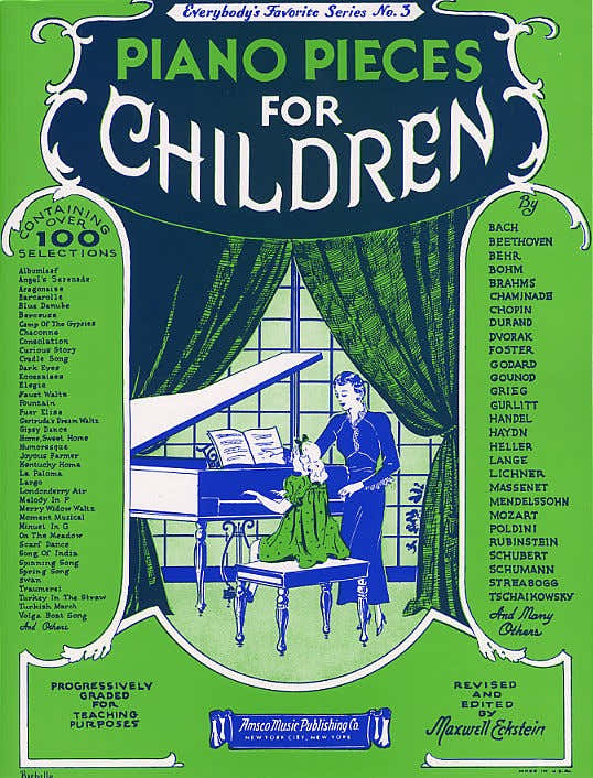 Eckstein Maxwell - Piano Pieces For Children - Everybody's Favorite Series No. 3 - Piano Solo