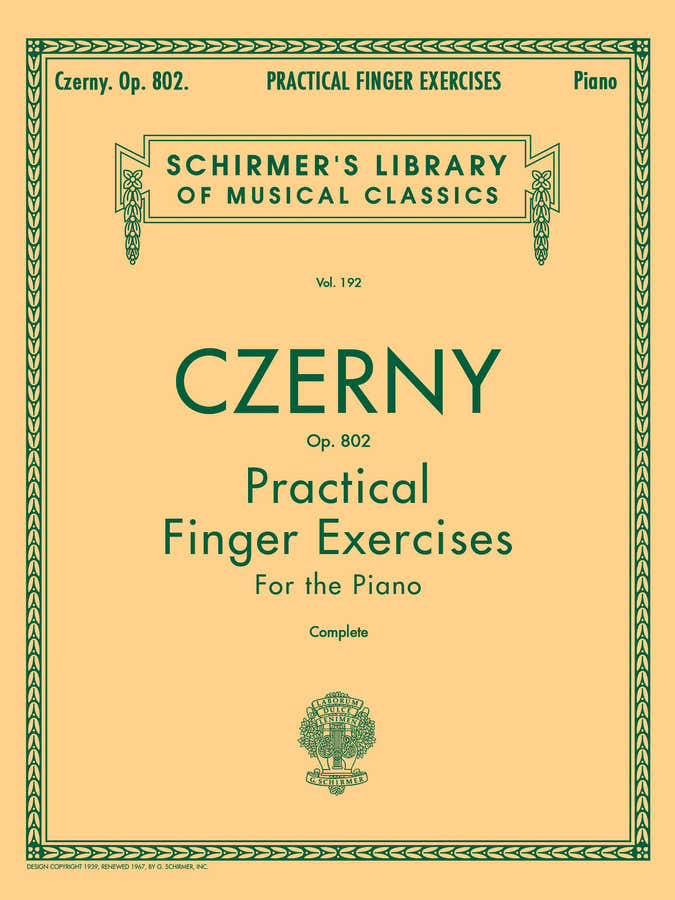 Practical Finger Exercises Op. 802 (Complete)