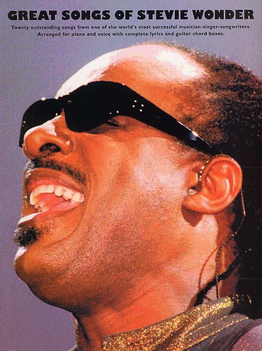 WONDER STEVIE - GREAT SONGS OF STEVIE WONDER - PVG