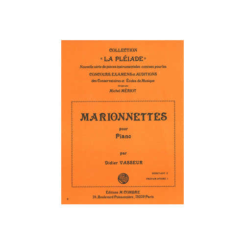 Vasseur - Marionnettes - Piano