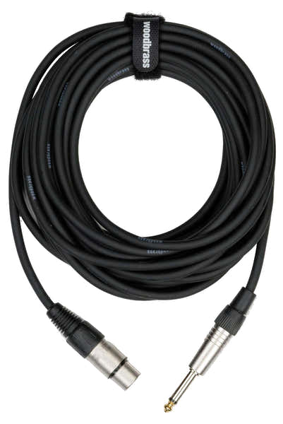 Woodbrass Cable Jack / XLR Hembra - 10 m - MC27