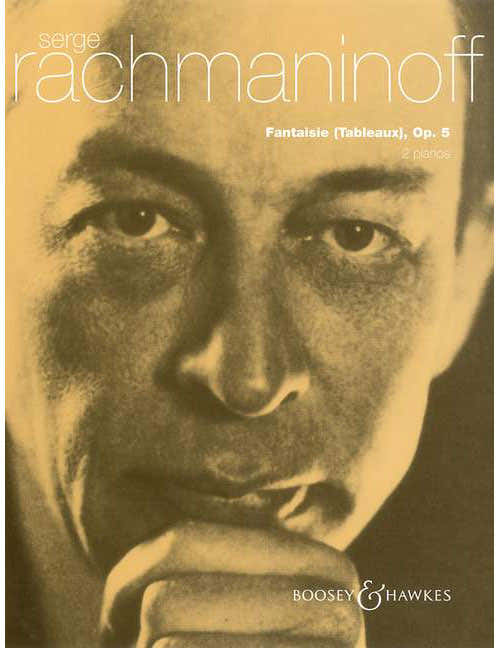 Rachmaninoff - Fantaisie (tableaux) Op. 5 - 2 Pianos (4 Hets)