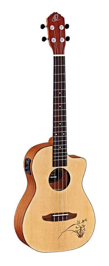 Ukelele barítono de abeto CW EQ