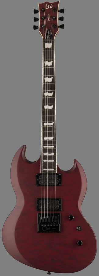 Viper 1000 Evertune QM Negro cereza translúcido Sunburst