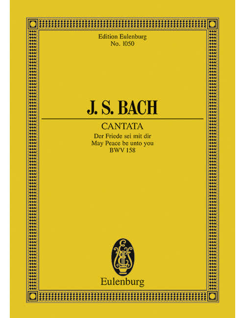 - Cate No. 158 Bwv 158 - Solo-Bass Choeur Et Chamber Orchestre
