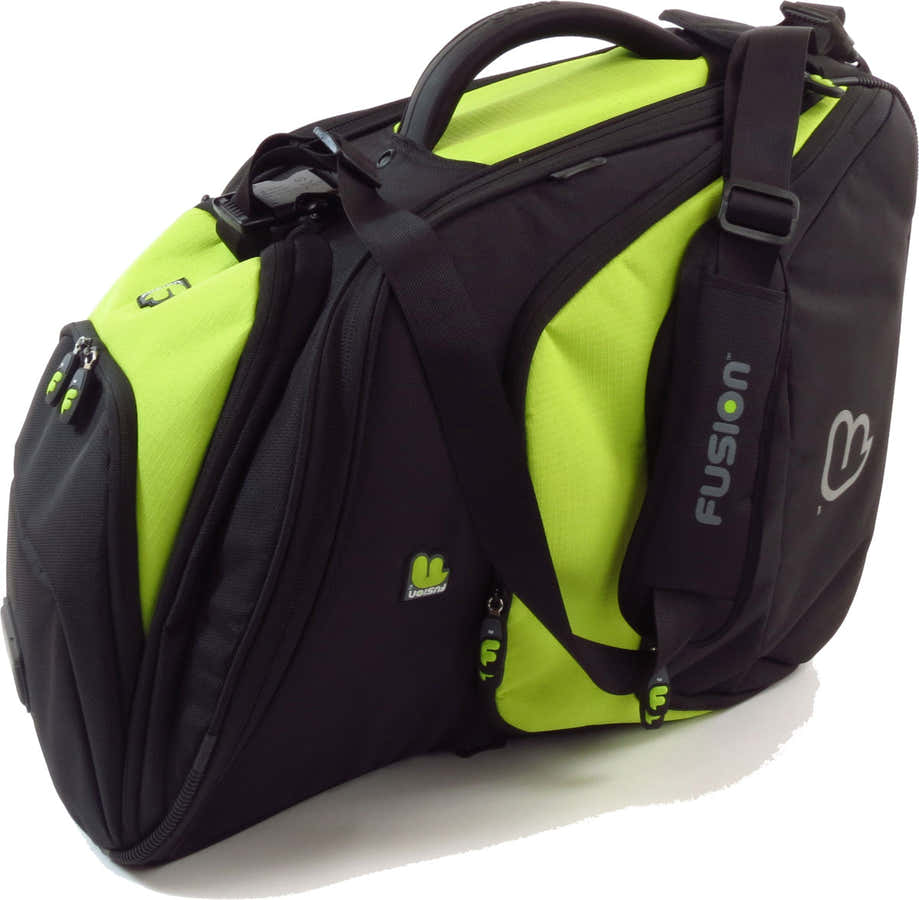 Premium Pro Black/Green Horn (Fixed Bell) Case