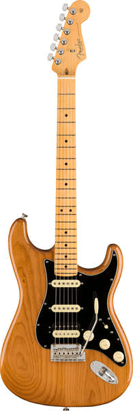 Stratocaster HSS American Professional II MN Pino Tostado