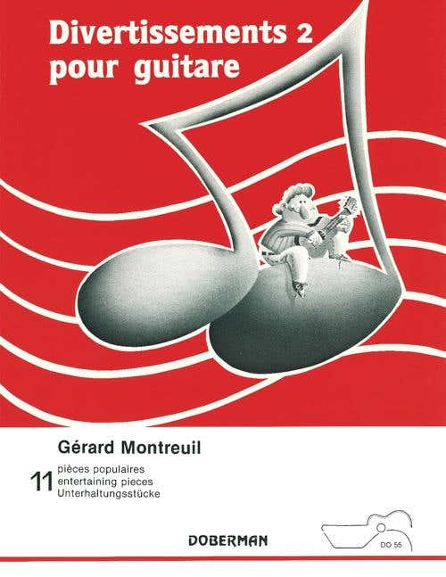 MONTREUIL GERARD - DIVERTISSEMENTS VOL.2 POUR GUITARE